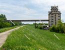 Grain silo on the Kettos-Koros river in Bekes - tarhaz, storehou
