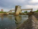 Dam on the Kettos-Koros River near Bekes - duzzaszto gat