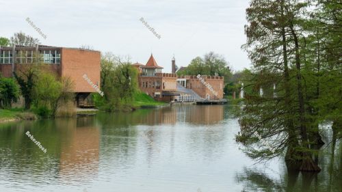 WATER THEATER (`Szarvasi Vízi Színház`). Szarvas, Bekes Count WATER THEATER (`Szarvasi Vízi Színház`). Szarvas, Bekes Count