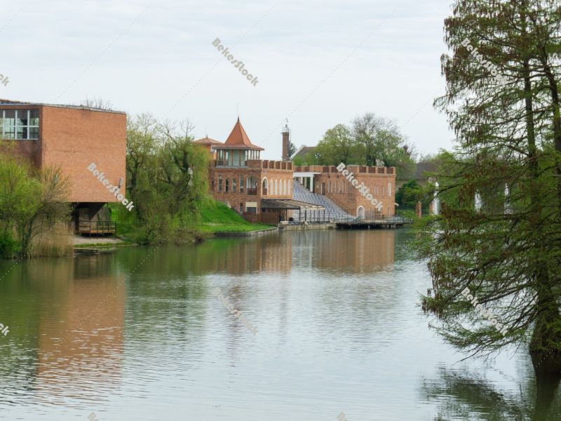 WATER THEATER (`Szarvasi Vízi Színház`). Szarvas, Bekes Count WATER THEATER (`Szarvasi Vízi Színház`). Szarvas, Bekes Count