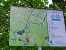 Information board - Cycling routes in Szarvas (`Körös-Körül 