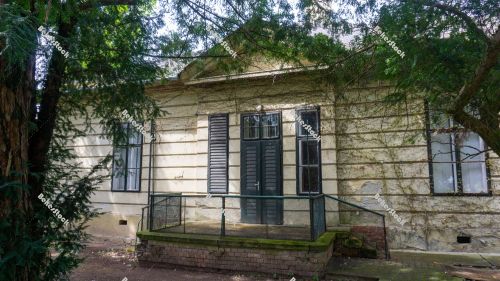 Old house in the park. Szarvas, Bekes County, Hungary Old house in the park. Szarvas, Bekes County, Hungary