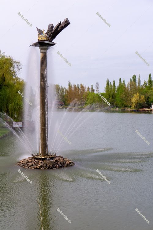 Millenium Memorial (`Milleniumi Emlékmű`) - Szarvas, Bekes Cou Millenium Memorial (`Milleniumi Emlékmű`) - Szarvas, Bekes Cou