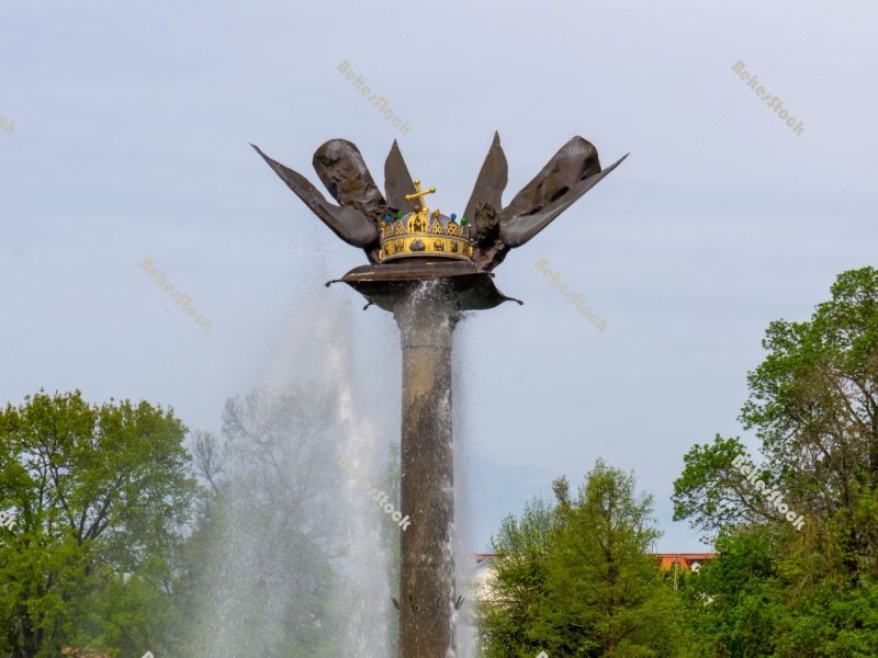 Millenium Memorial (`Milleniumi Emlékmű`) - Szarvas, Bekes Cou Millenium Memorial (`Milleniumi Emlékmű`) - Szarvas, Bekes Cou