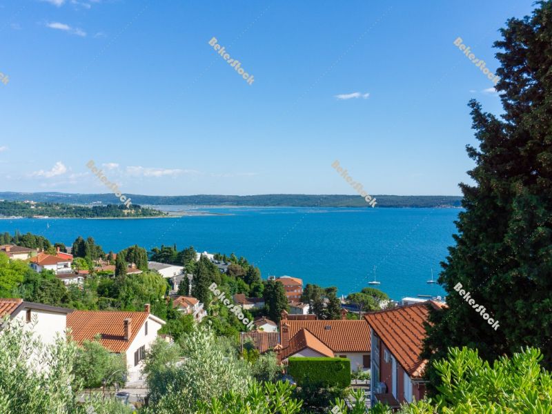 View from the balcony of Vila Toni, Portoroz, Piran, Obalno-kras