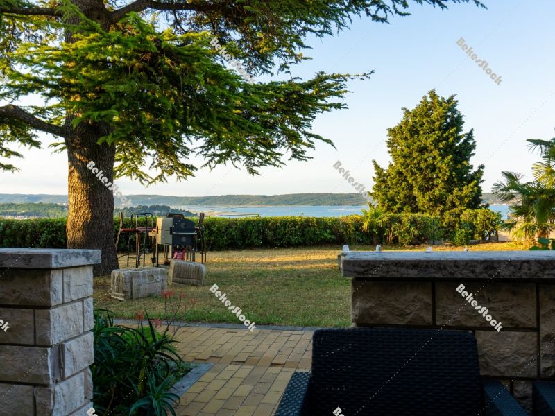 Dawn on the terrace of 'Vila Toni', Portoroz, Piran, Obalno-kras Dawn on the terrace of 'Vila Toni', Portoroz, Piran, Obalno-kras