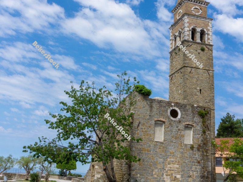 Church of St Bernardine - 'Cerkev sv. Bernardina', Portoroz, Pir Church of St Bernardine - 'Cerkev sv. Bernardina', Portoroz, Pir