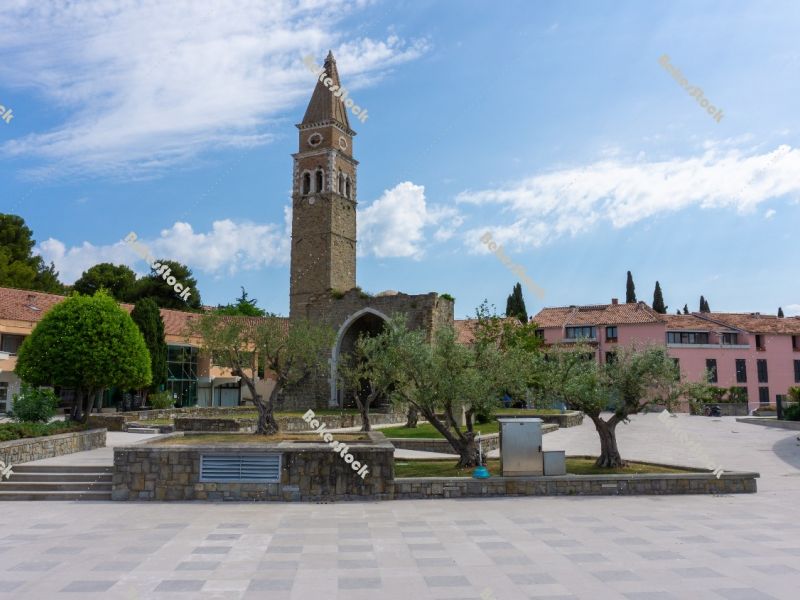 Church of St Bernardine - 'Cerkev sv. Bernardina', Portoroz, Pir Church of St Bernardine - 'Cerkev sv. Bernardina', Portoroz, Pir