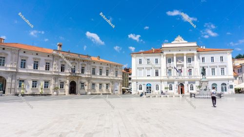 Piran Town Hall, 'Mestna hisa', Piran, Obalno-kraska, Slovenia, Piran Town Hall, 'Mestna hisa', Piran, Obalno-kraska, Slovenia,