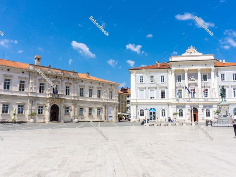 Piran Town Hall, 'Mestna hisa', Piran, Obalno-kraska, Slovenia,  Piran Town Hall, 'Mestna hisa', Piran, Obalno-kraska, Slovenia,