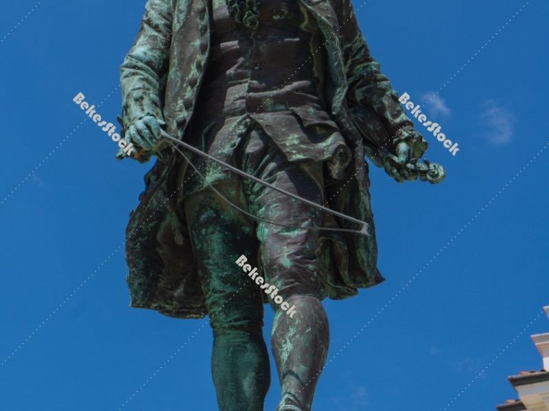 Tartini Monument, Piran, Obalno-kraska, Slovenia, June 2020 Tartini Monument, Piran, Obalno-kraska, Slovenia, June 2020