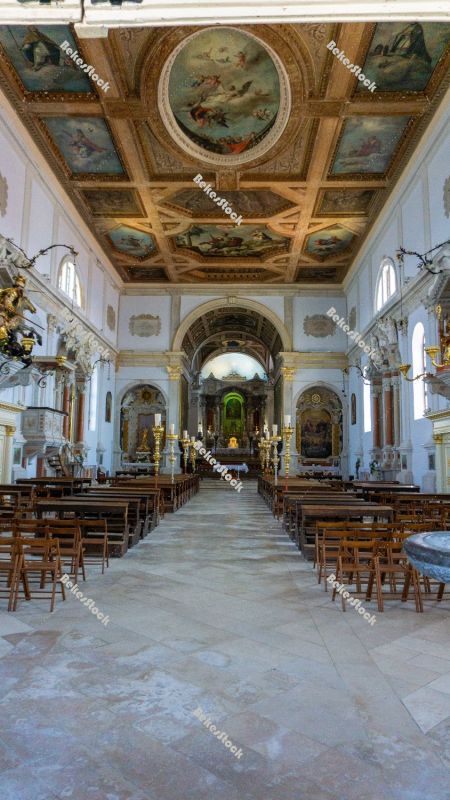Inside St George's Cathedral, `Župnijska cerkev sv. Jurija`, Po Inside St George's Cathedral, `Župnijska cerkev sv. Jurija`, Po