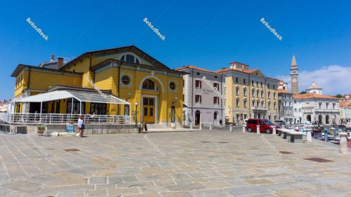Tartini Theatre, `Gledališče Tartini`. Piran, Obalno-kraska, S Tartini Theatre, `Gledališče Tartini`. Piran, Obalno-kraska, S