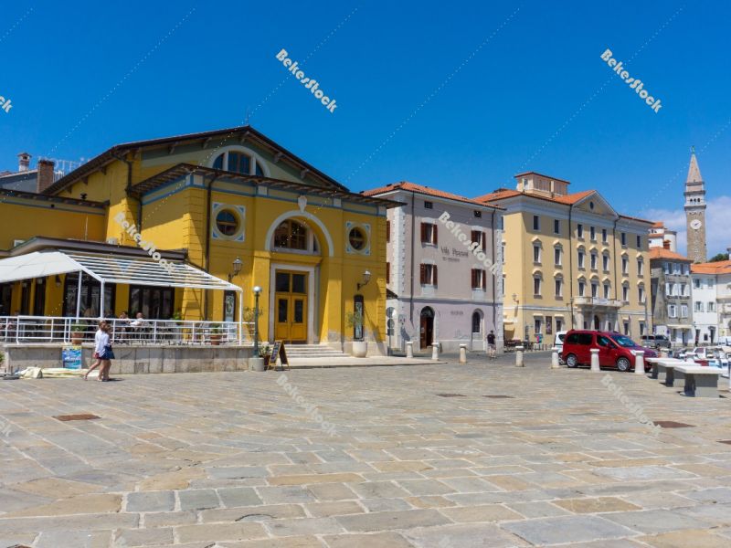 Tartini Theatre, `Gledališče Tartini`. Piran, Obalno-kraska, S Tartini Theatre, `Gledališče Tartini`. Piran, Obalno-kraska, S