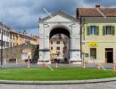 The Muda city gate (`Vrata Muda`). Koper, Slovenia, June 2020
