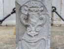 Coat of arms on the column next to the Da Ponte fountain (`Da Po
