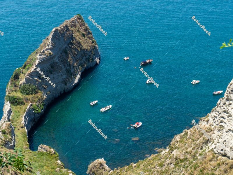 View of Capo di Posillipo from Parco Virgiliano (Virgilian Park) View of Capo di Posillipo from Parco Virgiliano (Virgilian Park)