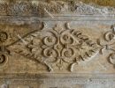 Wall decoration, stucco in the Suburban Baths in Pompeii. Pompei