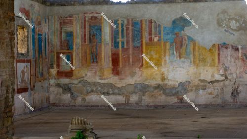 GYMNASIUM OF THE IUVENES. The entrance of the Gymnasium is locat GYMNASIUM OF THE IUVENES. The entrance of the Gymnasium is locat
