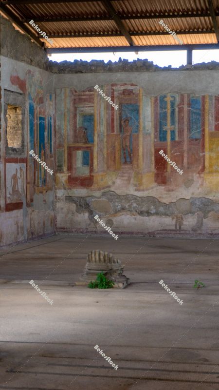 GYMNASIUM OF THE IUVENES. The entrance of the Gymnasium is locat GYMNASIUM OF THE IUVENES. The entrance of the Gymnasium is locat