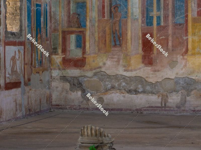 GYMNASIUM OF THE IUVENES. The entrance of the Gymnasium is locat GYMNASIUM OF THE IUVENES. The entrance of the Gymnasium is locat