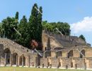 QUADRIPORTICUS OF THE THEATRES OR GLADIATORS BARRACKS in Pompeii