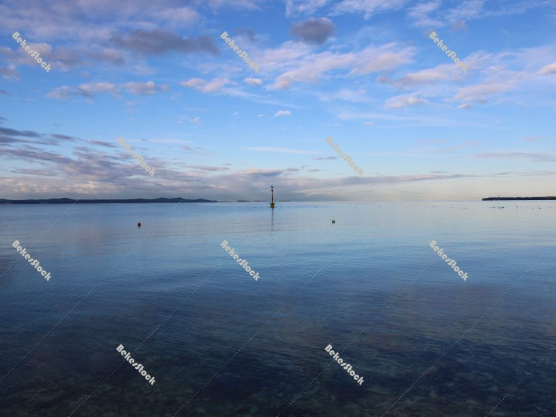 Buoy on the Adriatic coast, Zadar, December 2019. Buoy on the Adriatic coast, Zadar, December 2019.