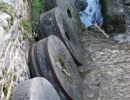 Millstones - `Skradinski Buk` waterfall