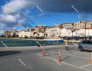 Sibenik Old Town as seen from the coast  - Croatia, Sibenik, Dec