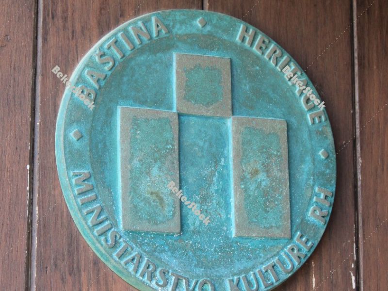 Heritage emblem - Cultural Ministry of Croatia Heritage emblem - Cultural Ministry of Croatia